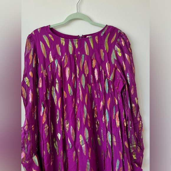 Ceibon Eeryn Metallica Print Magenta Size L - Picture 3 of 6